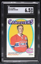 1971-72 Topps Henri Richard #120 SGC 6.5 HOF 0sc3
