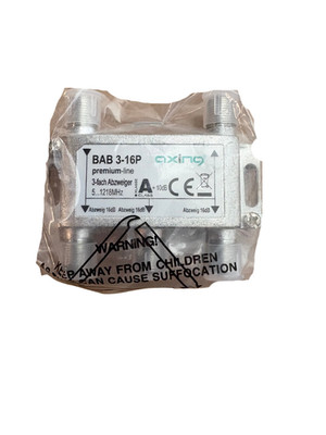 Axing BAB 3-16P Abzweiger 5-1218 MHz, 3-fach
