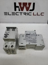  Lot Of 2 Allen Bradley 1492-CB2H150 Series B 15A 2POLE Circuit Breaker