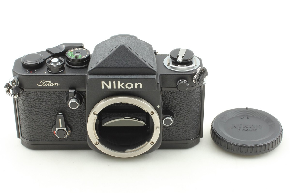 CLA'd Almost MINT】 Nikon F2 Titanium Titan Name Film Camera Body