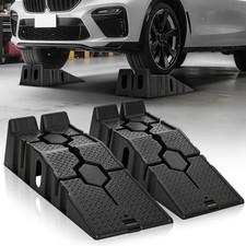 2 Pack Heavy Duty Car Ramps for Oil Changes 2 Ton 4,000 lbs Non-Slip Auto Lift