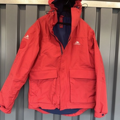 Viking Expedition Cruise IAATO AECO Waterproof Hooded Jacket Mens S