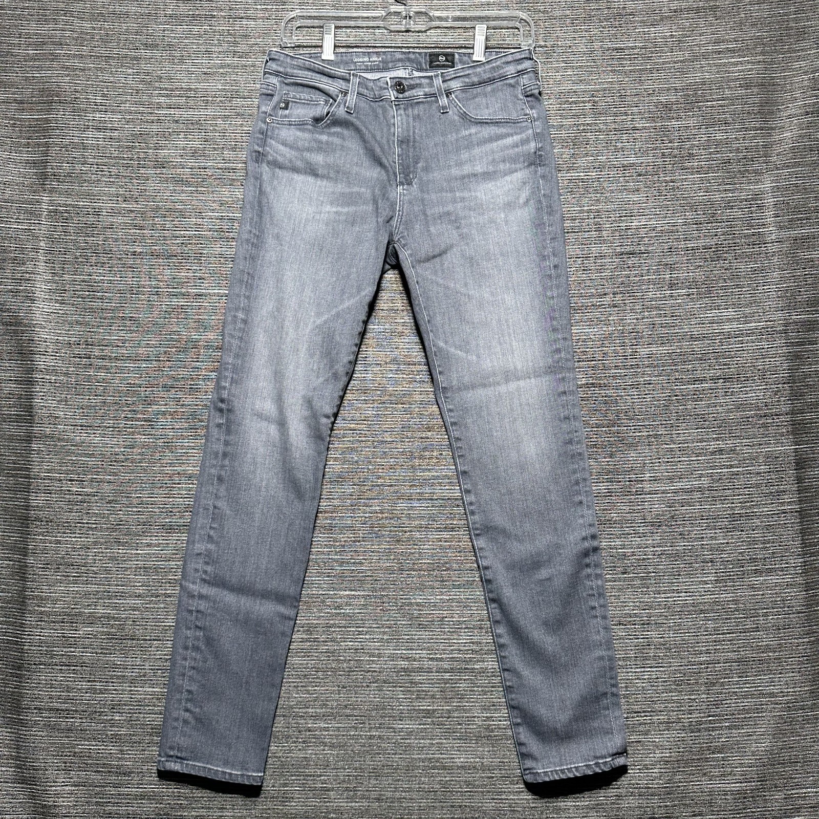 Adriano Goldschmied Jeans Women's Size 29 R Gray Legging Ankle Super Skinny