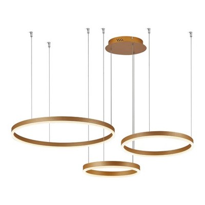 LED Pendelleuchte 3 Ringe Dimmbar 2700K-6500K