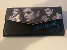 Elvis: Purse Blue Signature *NEAR AS NEW*
