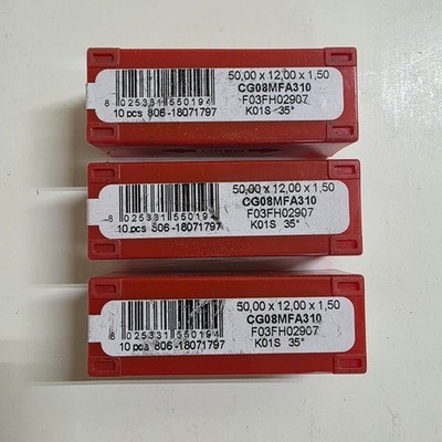 Freud 2-Edge Long-Life Carbide Insert 50 x 12 x 1.5mm CG08MFA310 (3 Boxes of 10)