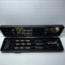 Halex 2000 Plastic Tip Dart Set, comes with extra shafts, Tips and flights, Tool