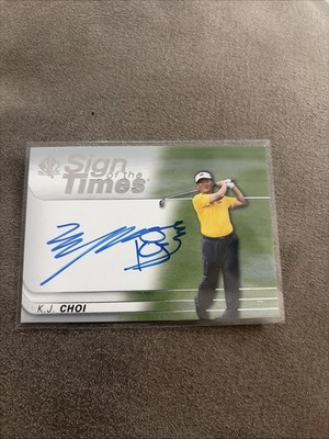 2021 SP Authentic Sign of the Times KJ Choi #SOTT-KC Auto