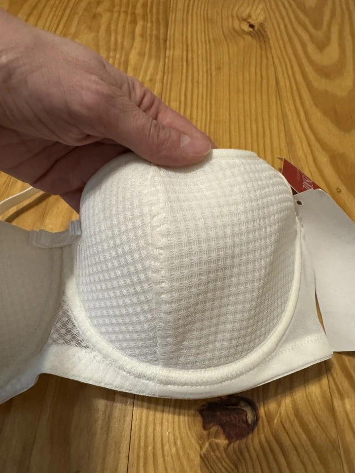 Sexy Balconette Bra ROSME Lace Lingerie KAMILA Ivory US 38C/ EU 85C/ UK 38C NEW - Image 4 of 4