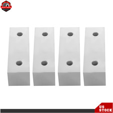 4Pack Vise Jaws for 6" Mill Vise 6" 2" 2" Soft Jaws Aluminum Machinable