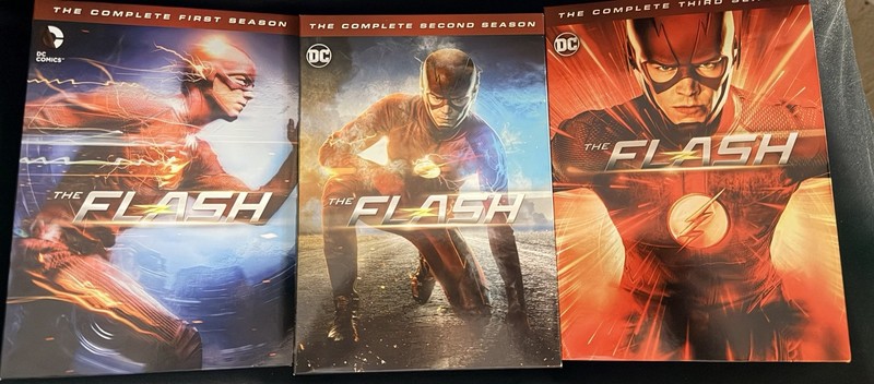 The Flash Complete Seasons 1-3 DVD DC Comics
