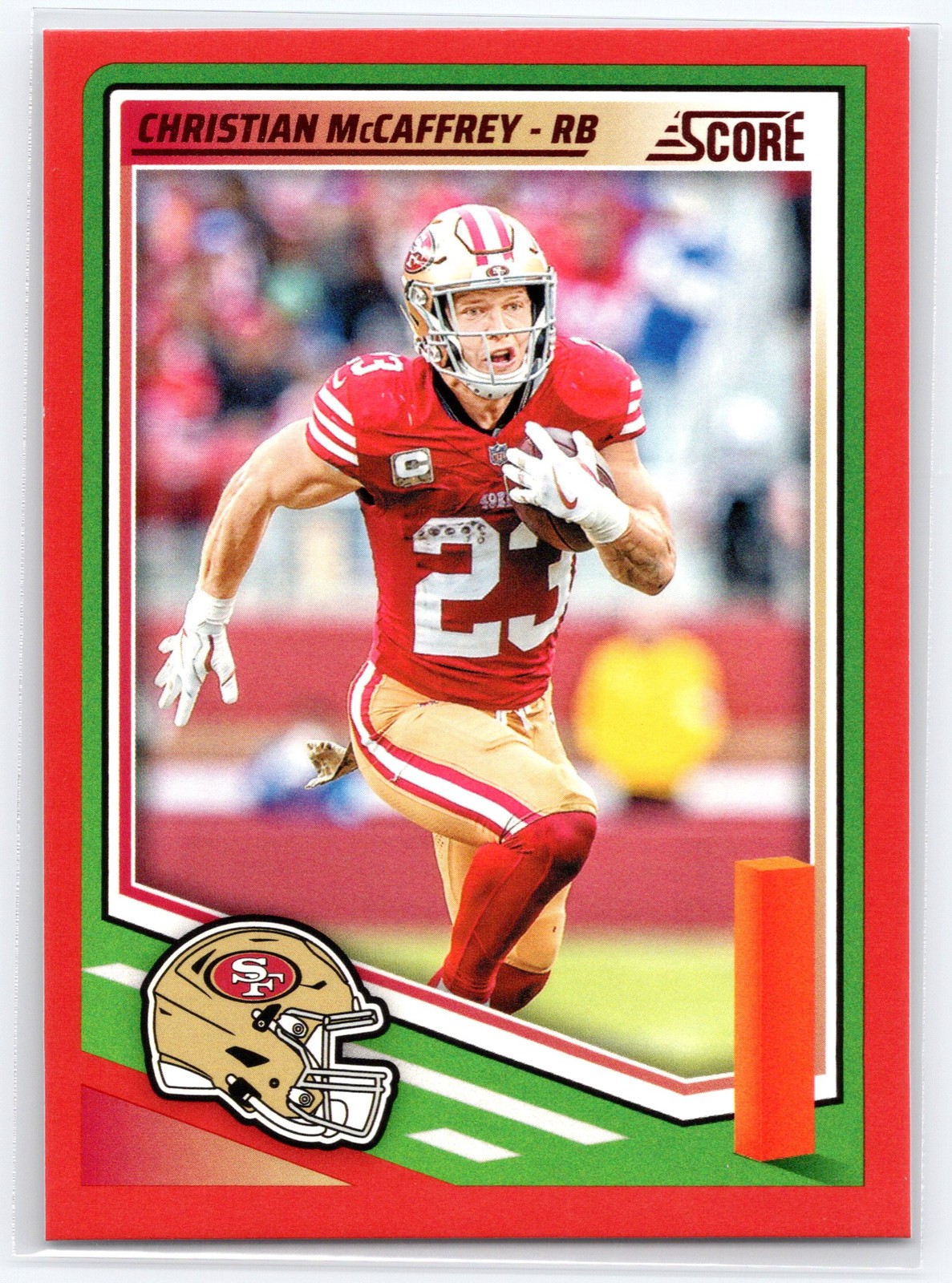 2025 Score #238 Christian McCaffrey Red