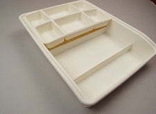 Plastic 2-piece Storage container 3x15 inch New