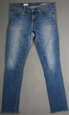 WH05424 VERY COOL ****GAP**** ALWAYS SKINNY LEG FIT WOMENS BLUE JEANS sz30 LONG