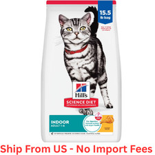 SALE Hill's Science Diet Adult Indoor Chicken Recipe Dry Cat Food, 15.5 lbs.