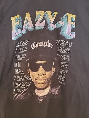 Eazy-E Compton T-shirt Mens M Pre-owned Great Condition Black Medium RARE