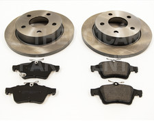 REAR BRAKE DISCS & PADS SET NEW FOR MAZDA 3 HATCHBACK 1.4 1.6 1.6d 2004-2009
