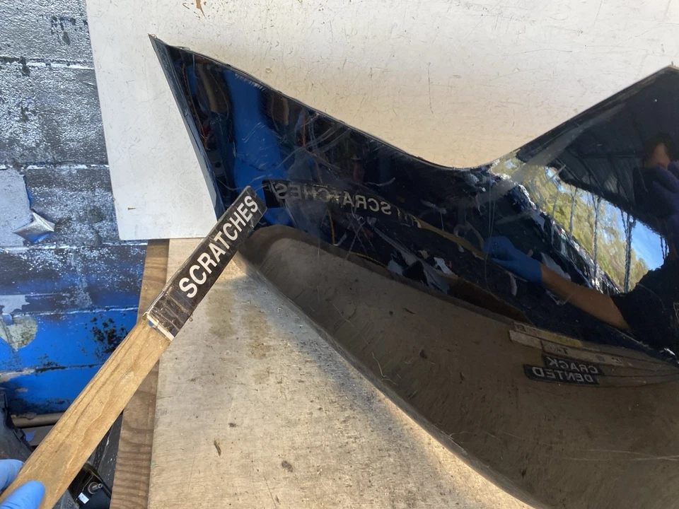 Base AM 2007-2012 Lexus ES350 con orificios de sensor cubierta de parachoques trasero Foto 3 de 4