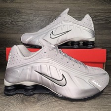 Nike Men's Shox R4 2025 Retro OG Gray Athletic Casual Shoes Sneakers Trainers