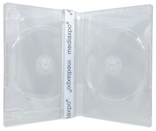STANDARD Super Clear Double DVD Cases Lot