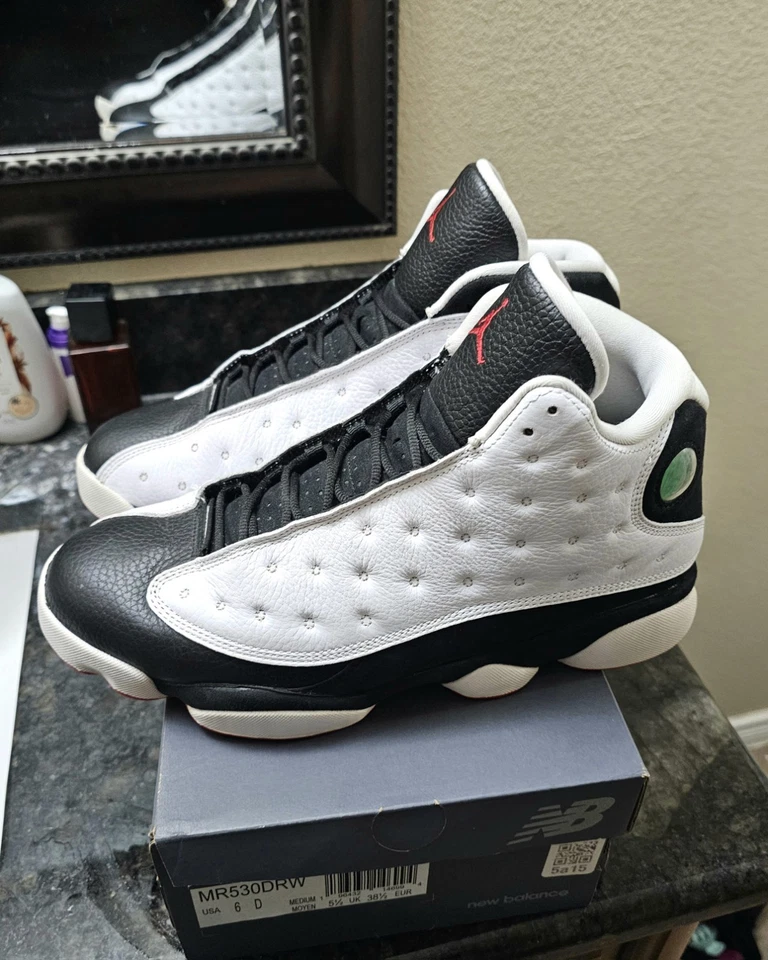 Air Jordan 13 Retro He Got Game Talla 11 2018 Blanco/Negro Foto 3 de 4