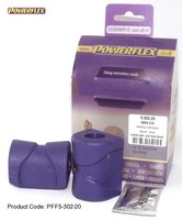 2 X Powerflex PFF5-302-20 PU Stabilager Vorderachse 20Mm FüR BMW E30