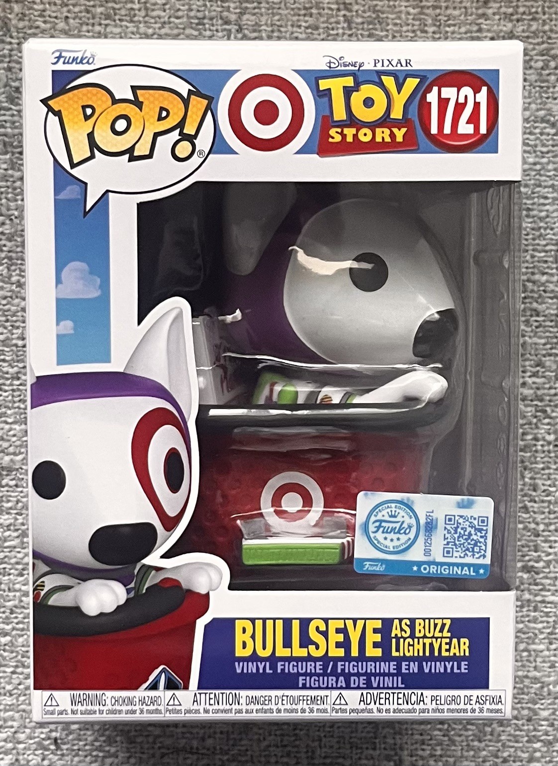 Funko Pop! Bullseye as Buzz Lightyear  # 1721 Target Exclusive New Release 2026
