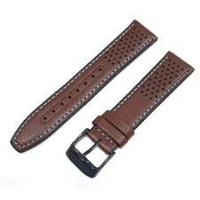 Festina Watch Band Replacement Leather Strap F20519 Brown Lug Width 22mm