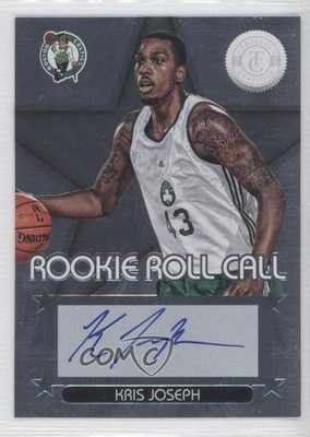 2012-13 Totally Certified Rookie Roll Call Silver Kris Joseph #97 Auto RC 0c2