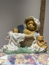 Cherished Teddies Alexis "Curling Up With A Good Book" 681113 Enesco New in Box