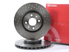 Original BREMBO 09.C645.11 Bremsscheiben Satz 284x22 mm Abarth 500 595 695 VORNE