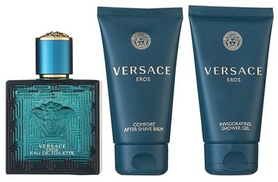 Versace Eros Pour Homme Geschenkset EDT 50 ml OVP NEU