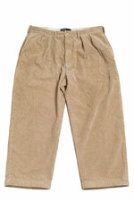 Vintage Polo Ralph Lauren Corduroy Andrew Pants Men 40X30 Brown Pleated Trousers