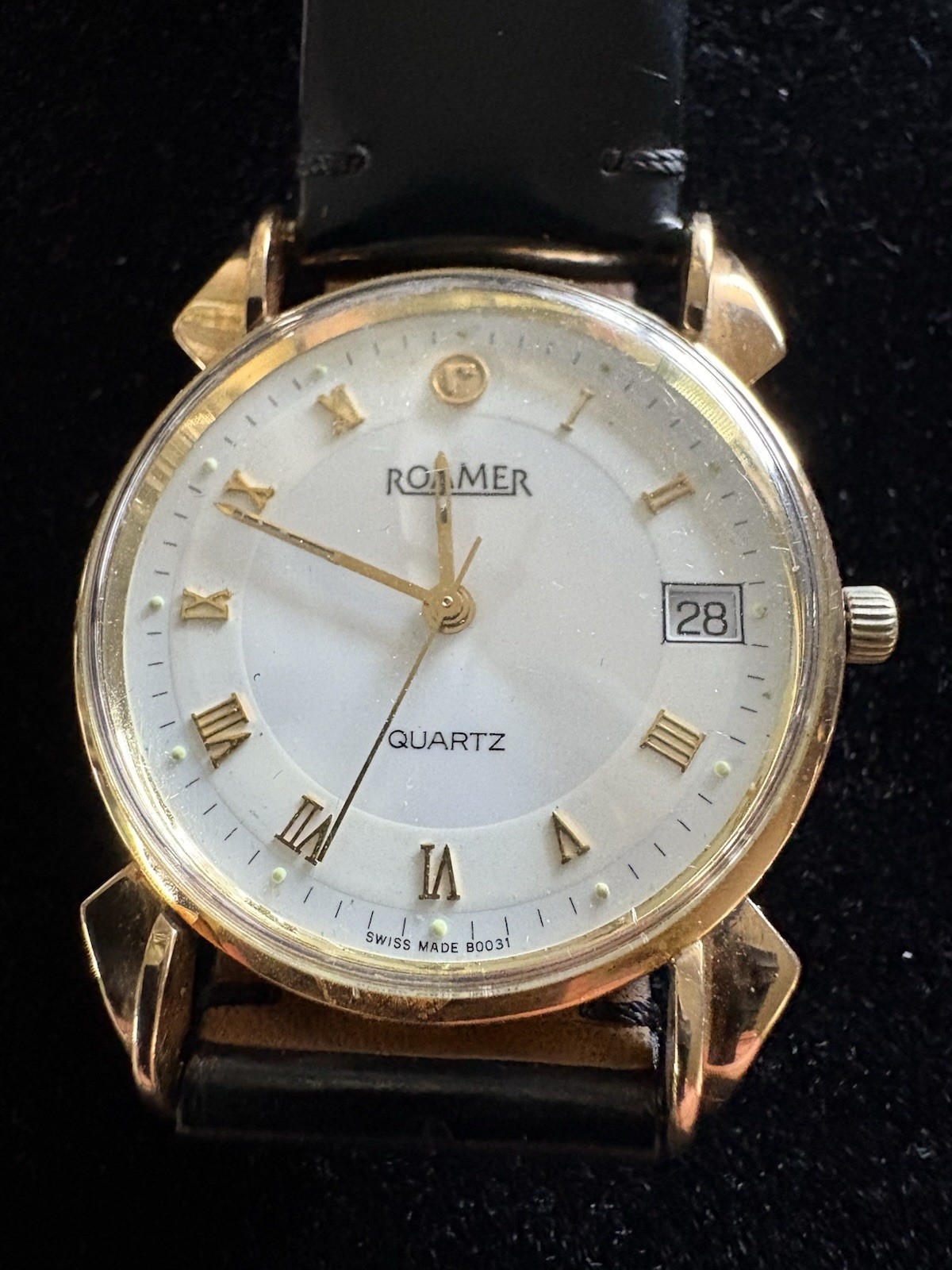 18k solid gold watch mens automatic - image 1