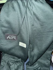 Tiger Friday Dancewear Hunter Green Sweatpants New/other With Mascot Child Small