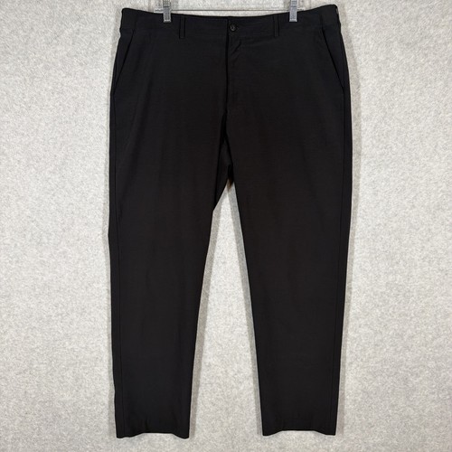 Ben Hogan Men's Black Golf Pants 40x32 Performance Stretch Straight Leg