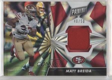 2019 Panini Day Pro Bowl Materials Rainbow Spokes 40/50 Matt Breida #MB 3c2