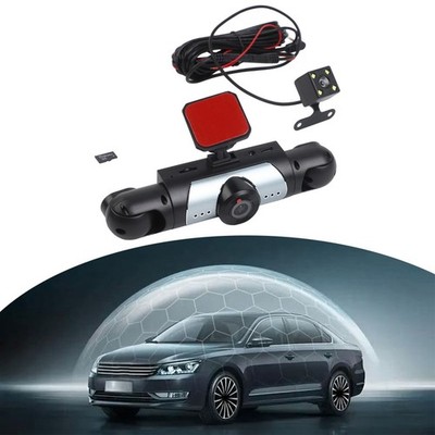 Car Dashcam System 4 Channel Full View 360 Degree 4K For Night For Vision
