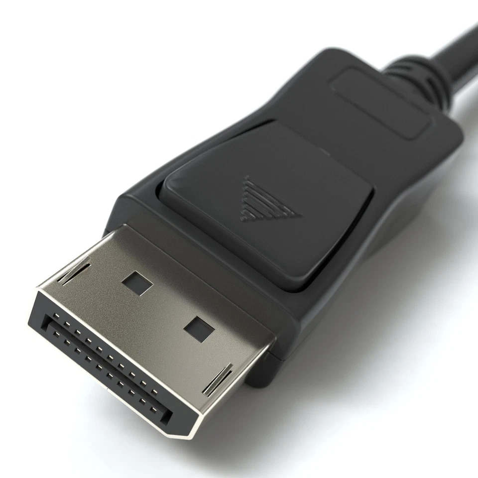1,5m DisplayPort Verlängerungskabel DP 1.2 4K Verlängerung 1080p UHD 3D HDCP - Bild 3 von 4