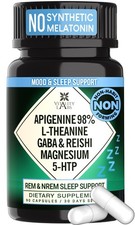 Vitality Labs Melatonin Free Sleep Aid GABA 90 Ct