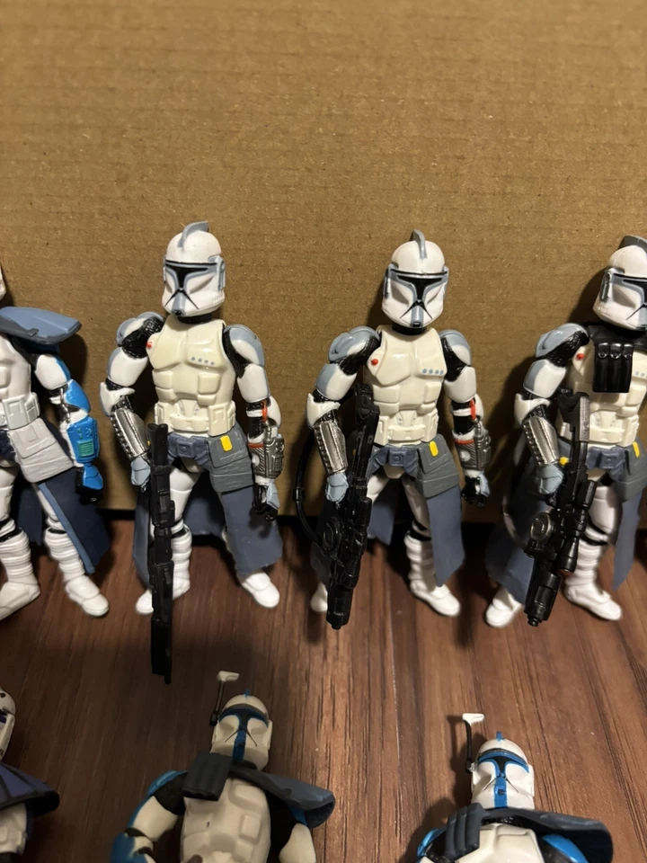 Star Wars Clone Trooper 501st Lote de 13 Commander Bow ARC Troopers Foto 2 de 4