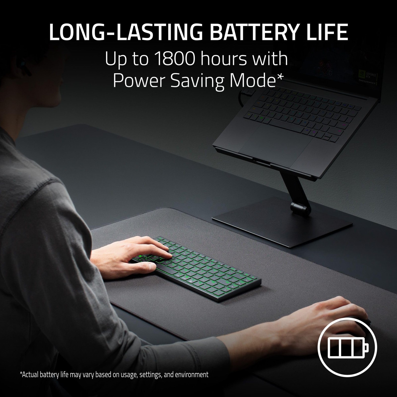 Razer Joro Portable Wireless Gaming Keyboard: Thin, Light, Compact - Chroma RGB alternate view 4