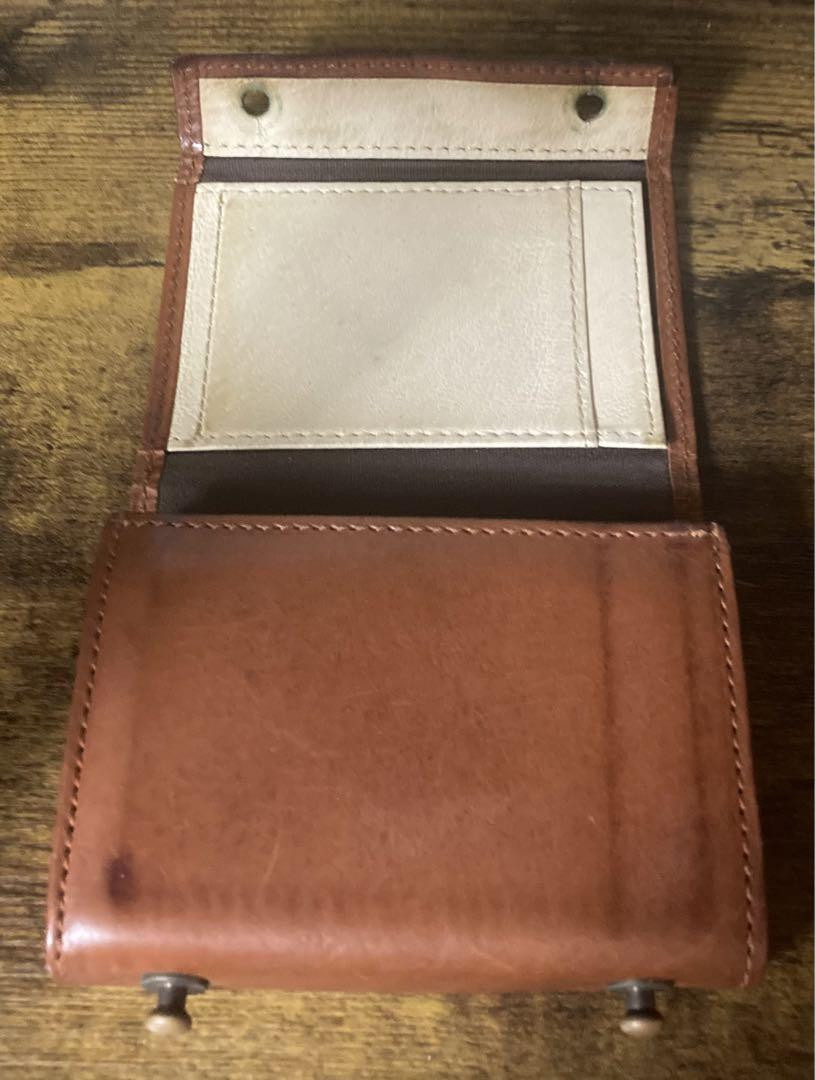 New M Mpyu Millefoglie II P25 Cognac Leather Bag Used New M Mpyu Millefoglie II P25 Cognac Leather Bag Used