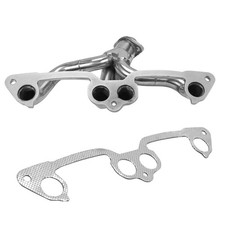 Fit 1991-2002 Jeep Wrangler Tjyj 2.5l Exhaust Headers Manifold System Kit Sr6zt