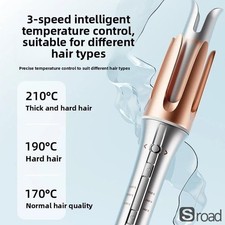 Automatic Curling Iron For Women, 2-in-1, Ionic, Ceramic Coating