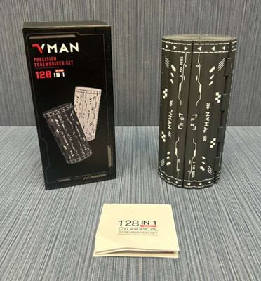 ''Manual'' VMAN 128 in 1 Electronics Precision Screwdriver Set Tech Repair Kit