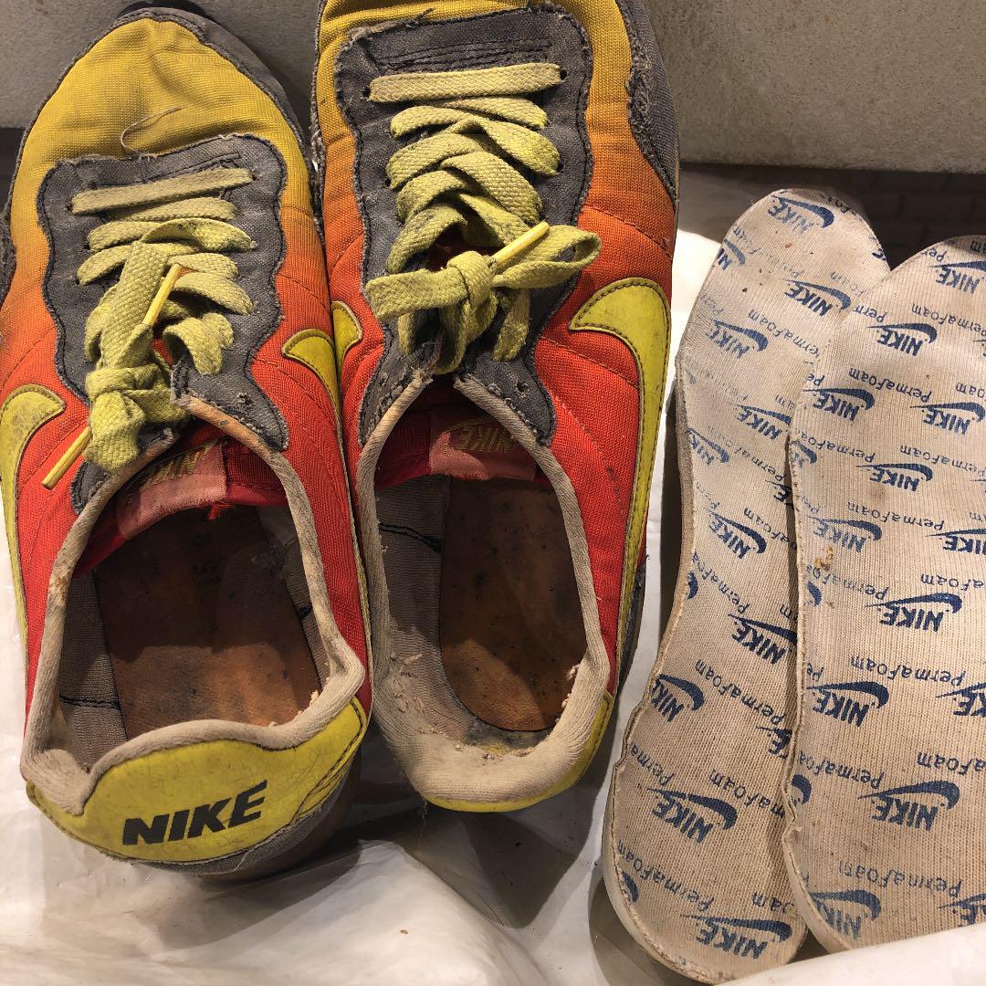Nike Terra Rainbow Orange x Yellow Made in Japan Vintage Used 