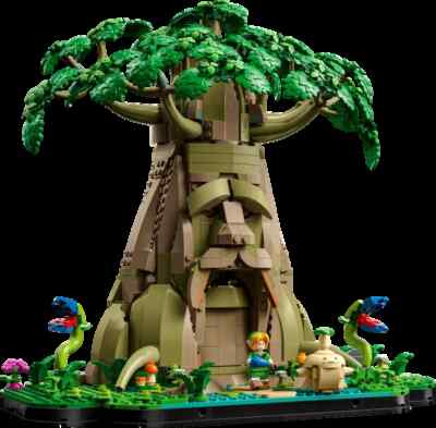 Lego 77092 Legend Of Zelda Great Deku Tree 2-in-1 Nintendo Build