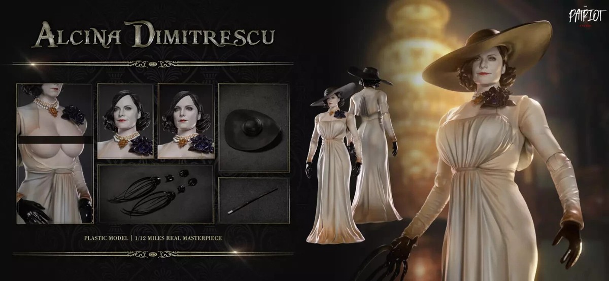 その他 Patriot Studio 1/12 Alcina Dimitrescu The Patriot Studio, The Countess Alcina Dimitrescu Action