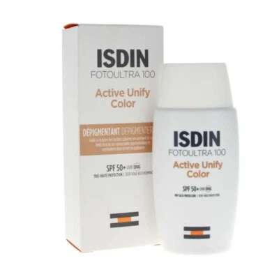 Crema de protección solar ISDIN Fotoultra Active Unify Color FPS 50+